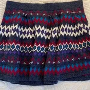 Abercrombie Girls Kids sweater skirt, 13-14 LN